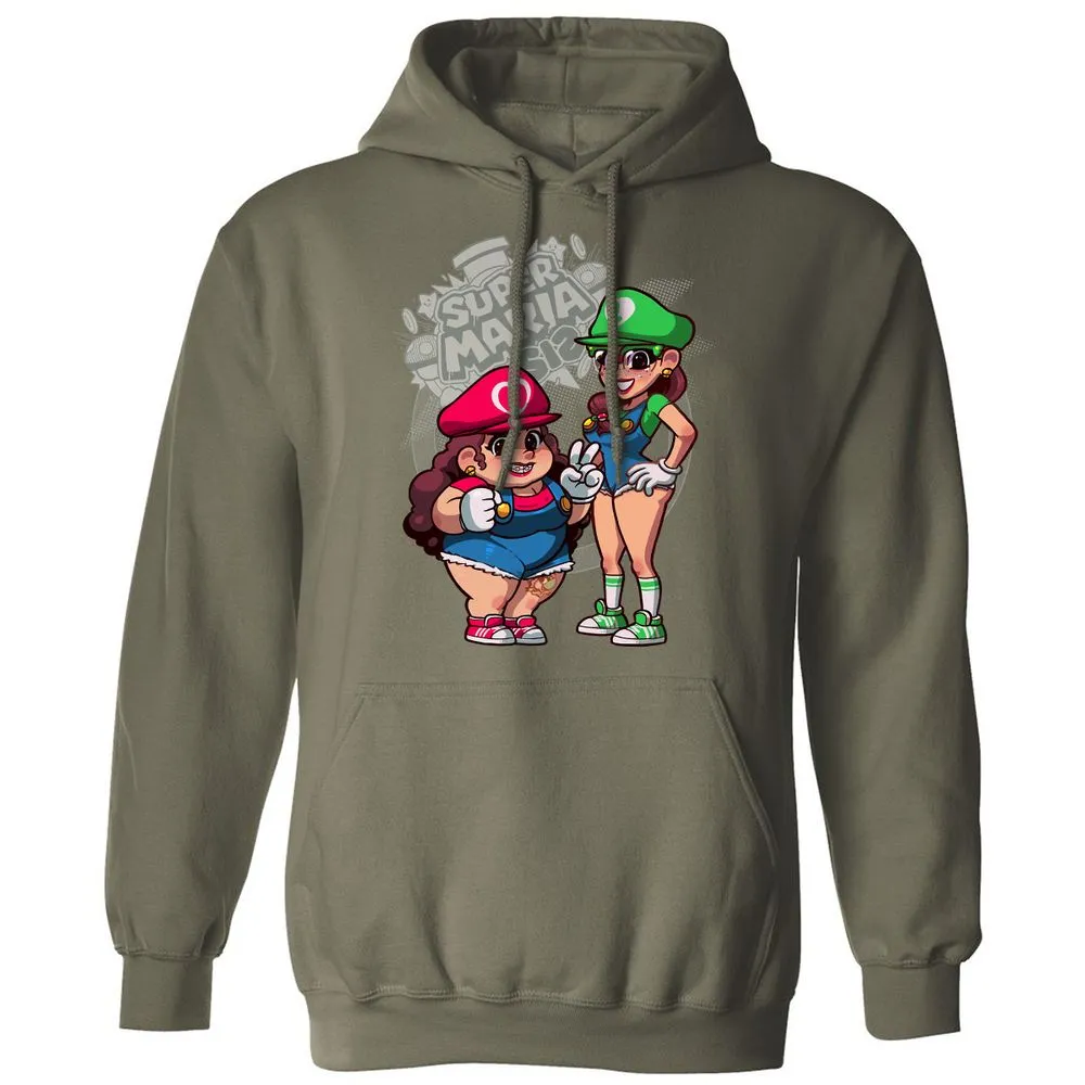 Classic Unisex Hoodie - W232VY38 - Military Green - 4