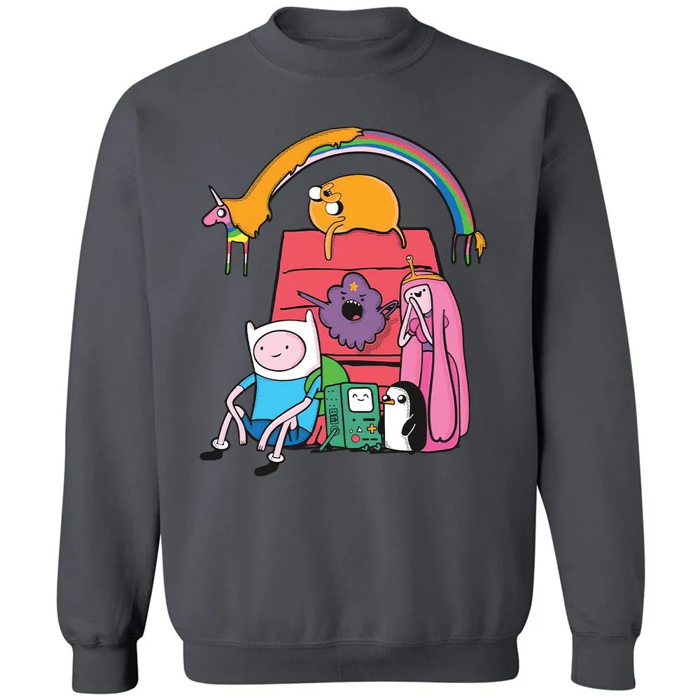 Classic Unisex Sweatshirt - DGQ8WD4K - Charcoal - 7