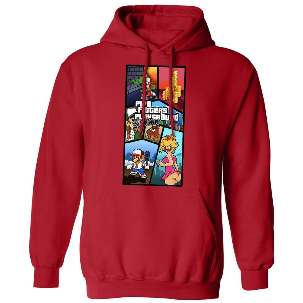 Classic Unisex Hoodie - D4B5SNZR - Red - 5