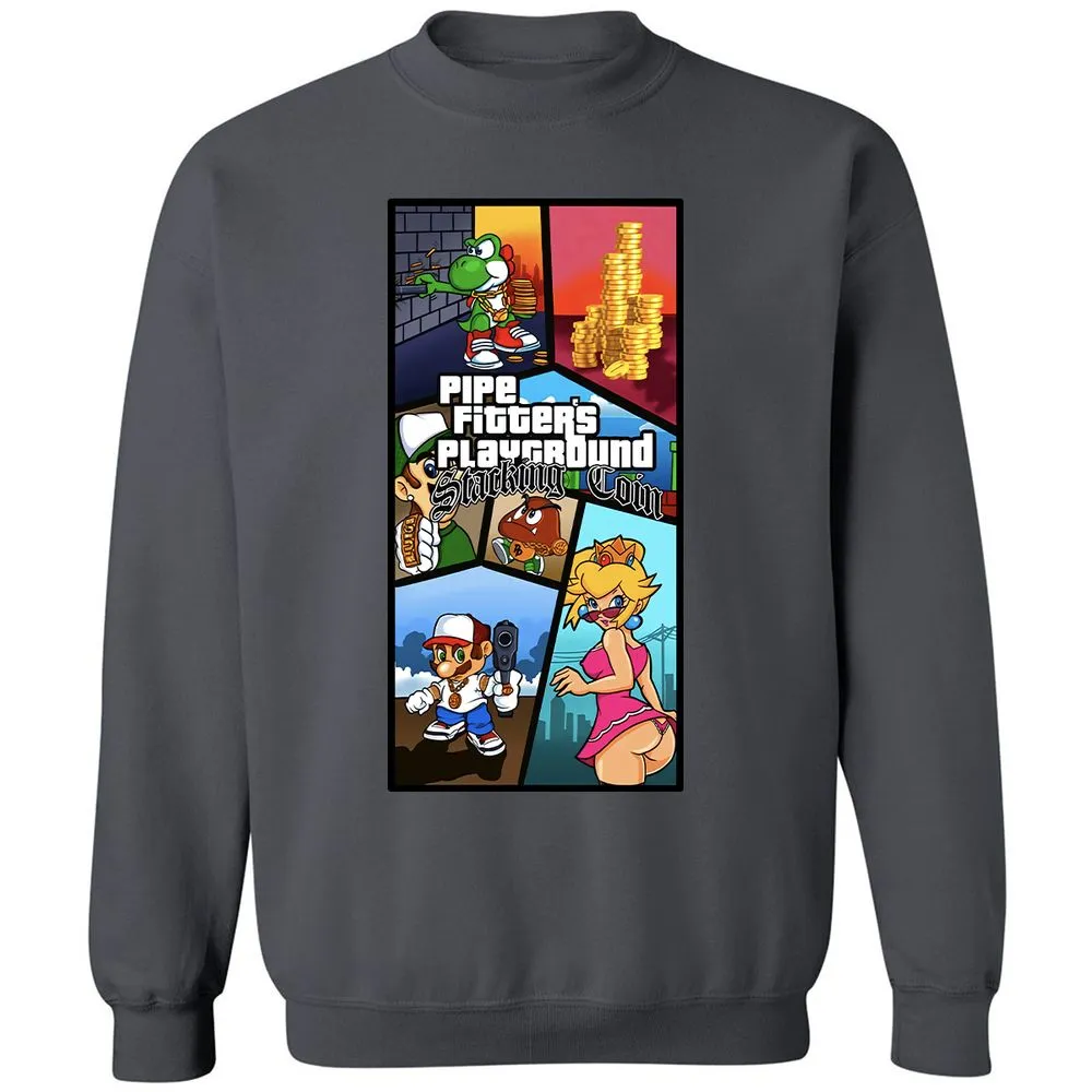 Classic Unisex Sweatshirt - YYBRFW8L - Charcoal - 7
