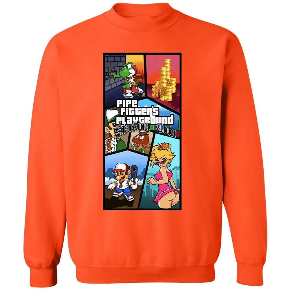 Classic Unisex Sweatshirt - YYBRFW8L - Orange - 10