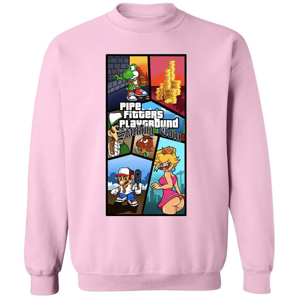 Classic Unisex Sweatshirt - YYBRFW8L - Light Pink - 3