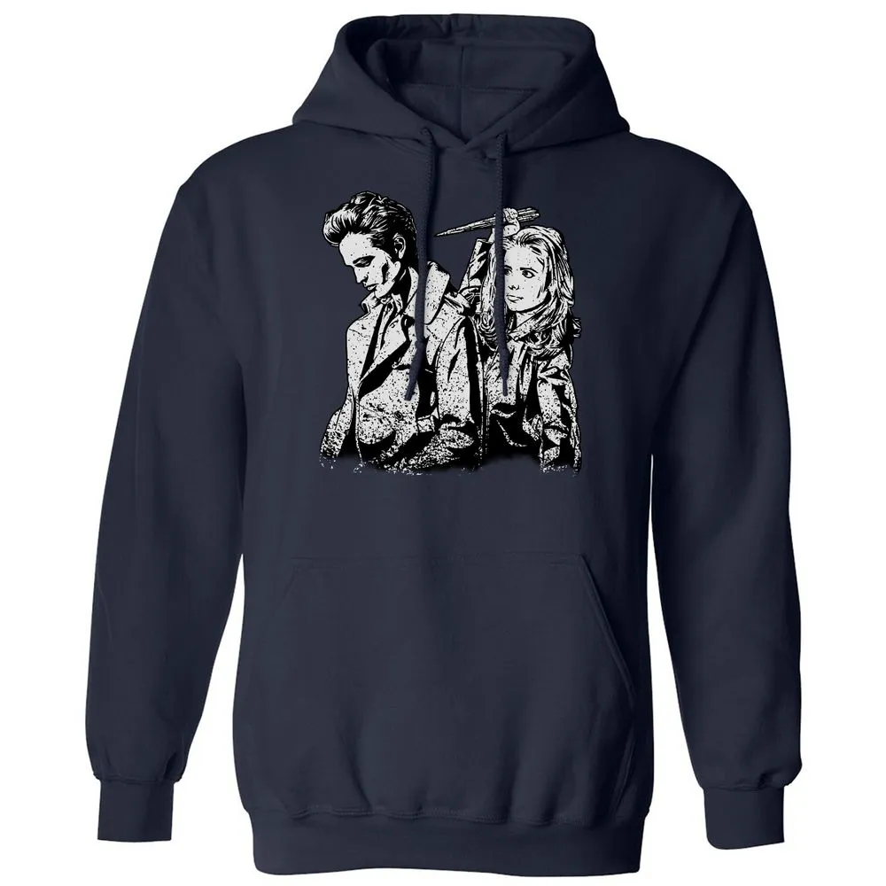 Classic Unisex Hoodie - ML1AKNJH - Navy - 2