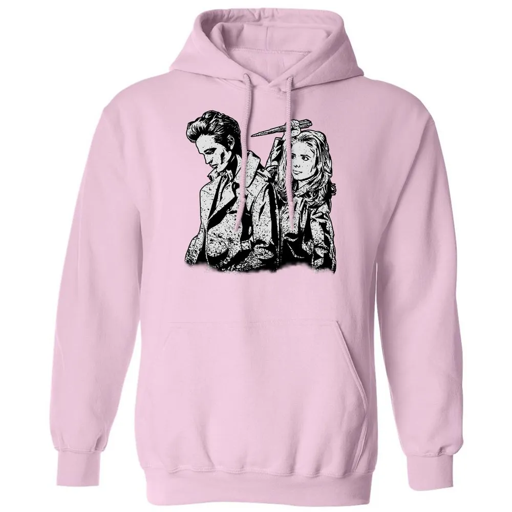 Classic Unisex Hoodie - ML1AKNJH - Light Pink - 3
