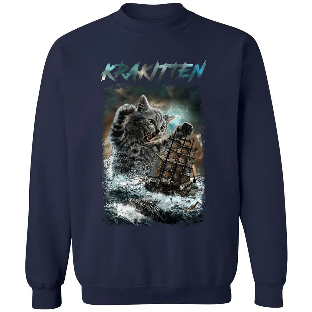 Classic Unisex Sweatshirt - 255ZG5QG - Navy - 2