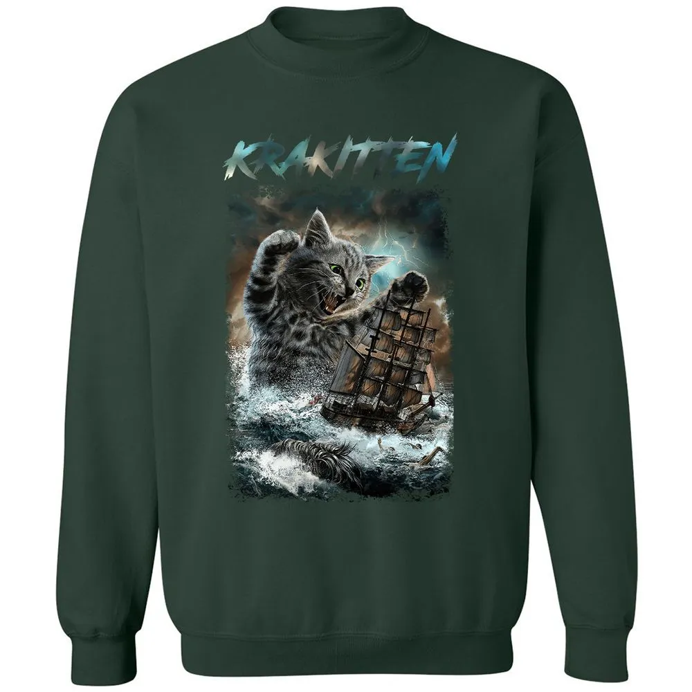 Classic Unisex Sweatshirt - 255ZG5QG - Forest Green - 4