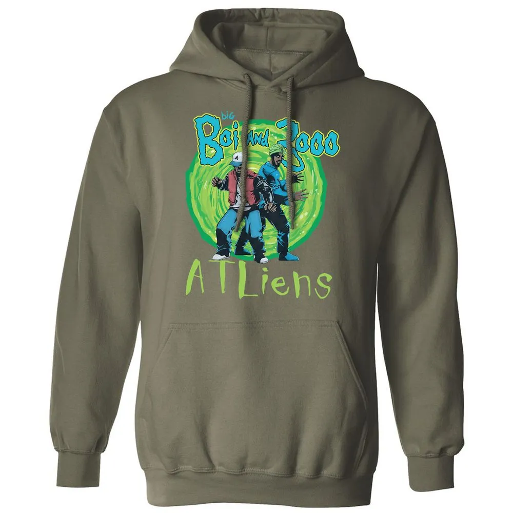 Classic Unisex Hoodie - ZR768XPA - Military Green - 4