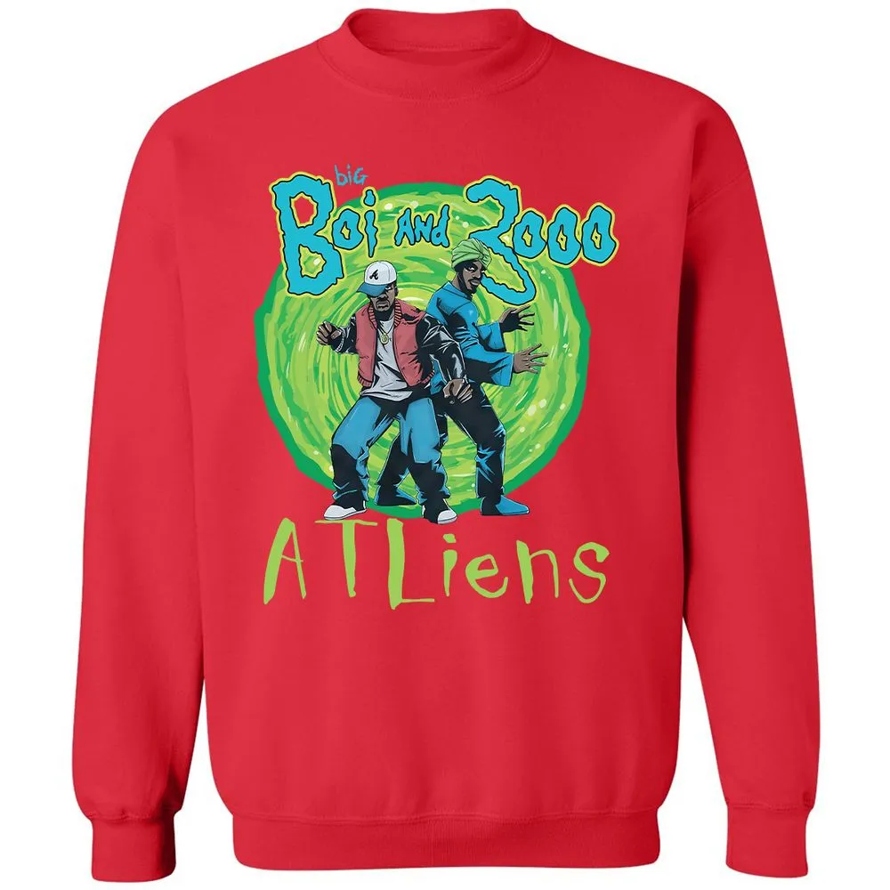 Classic Unisex Sweatshirt - 2TQ2FUHQ - Red - 5