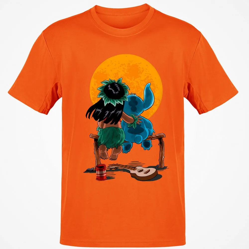 Classic Unisex T-Shirt - VQXAHE1X - Orange - 8
