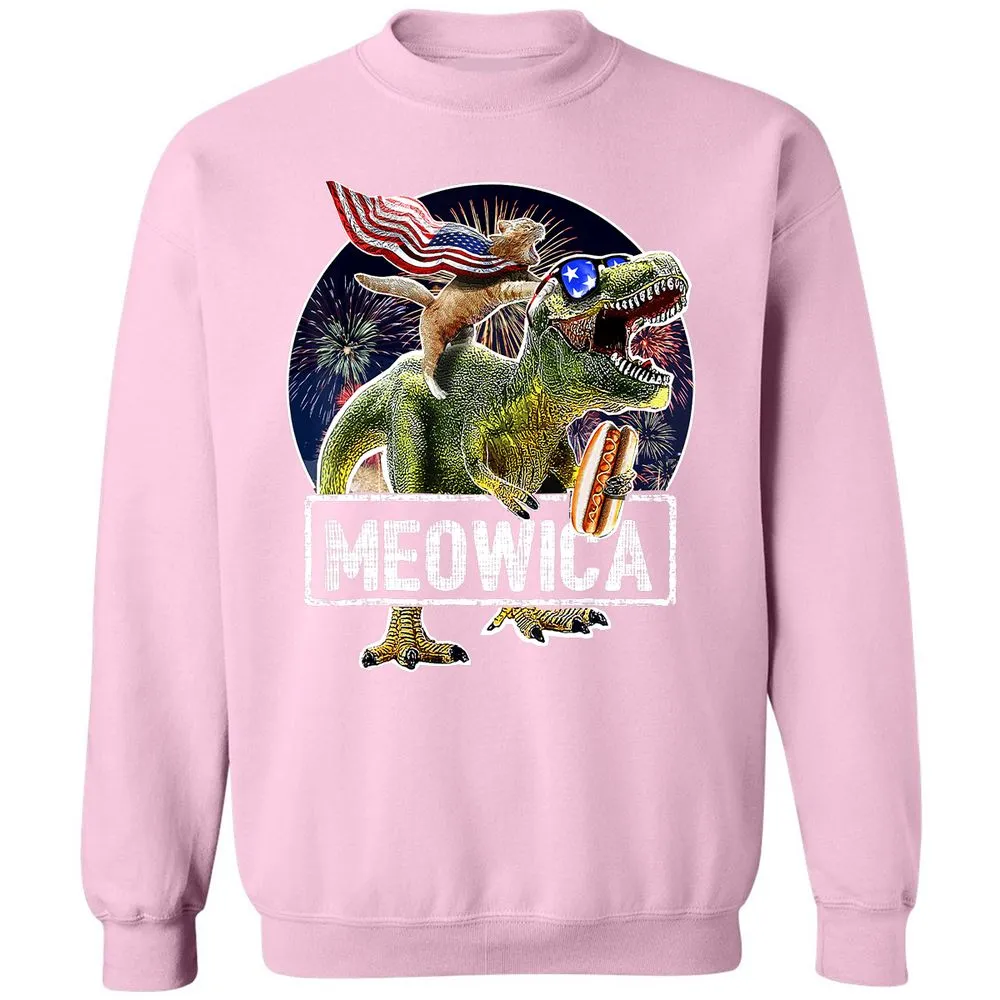 Classic Unisex Sweatshirt - MLB6BJZF - Light Pink - 3