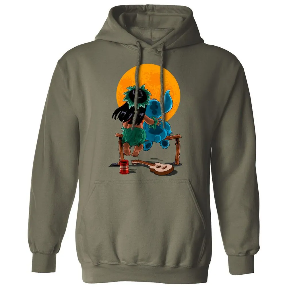 Classic Unisex Hoodie - PQE83S1W - Military Green - 4