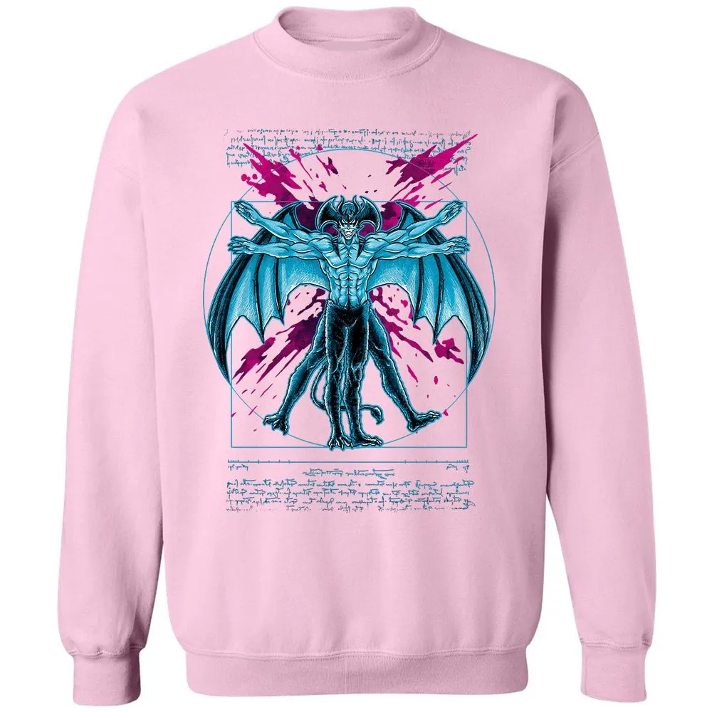 Classic Unisex Sweatshirt - LNDTCCL5 - Light Pink - 3
