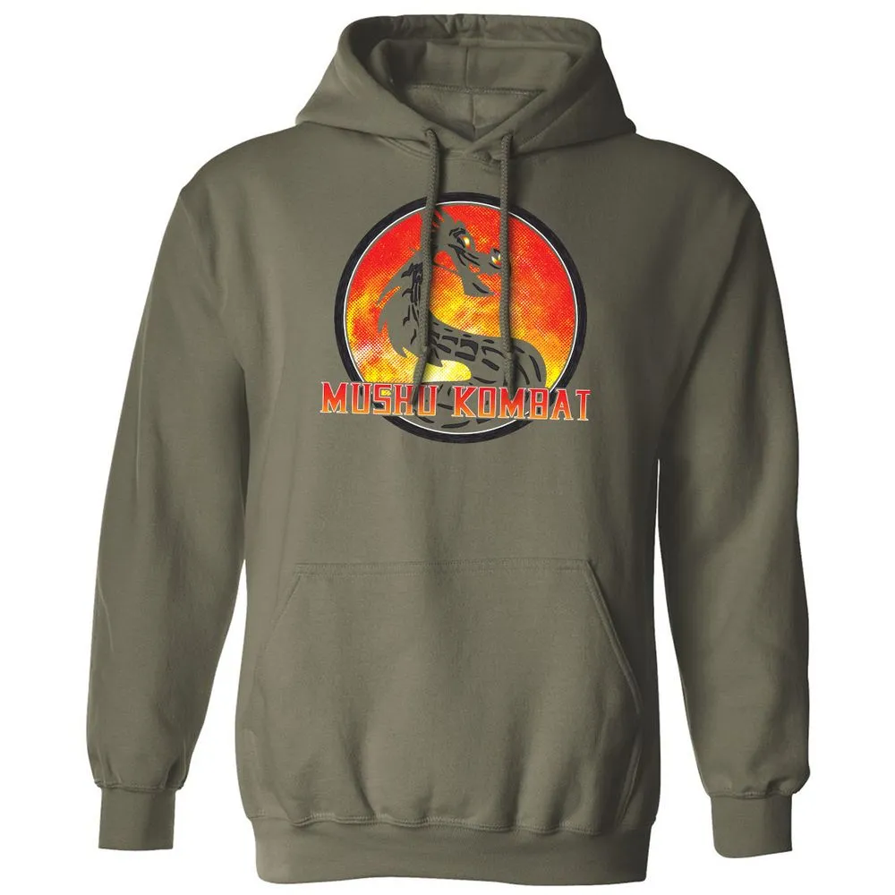 Classic Unisex Hoodie - QJZBCLNH - Military Green - 4