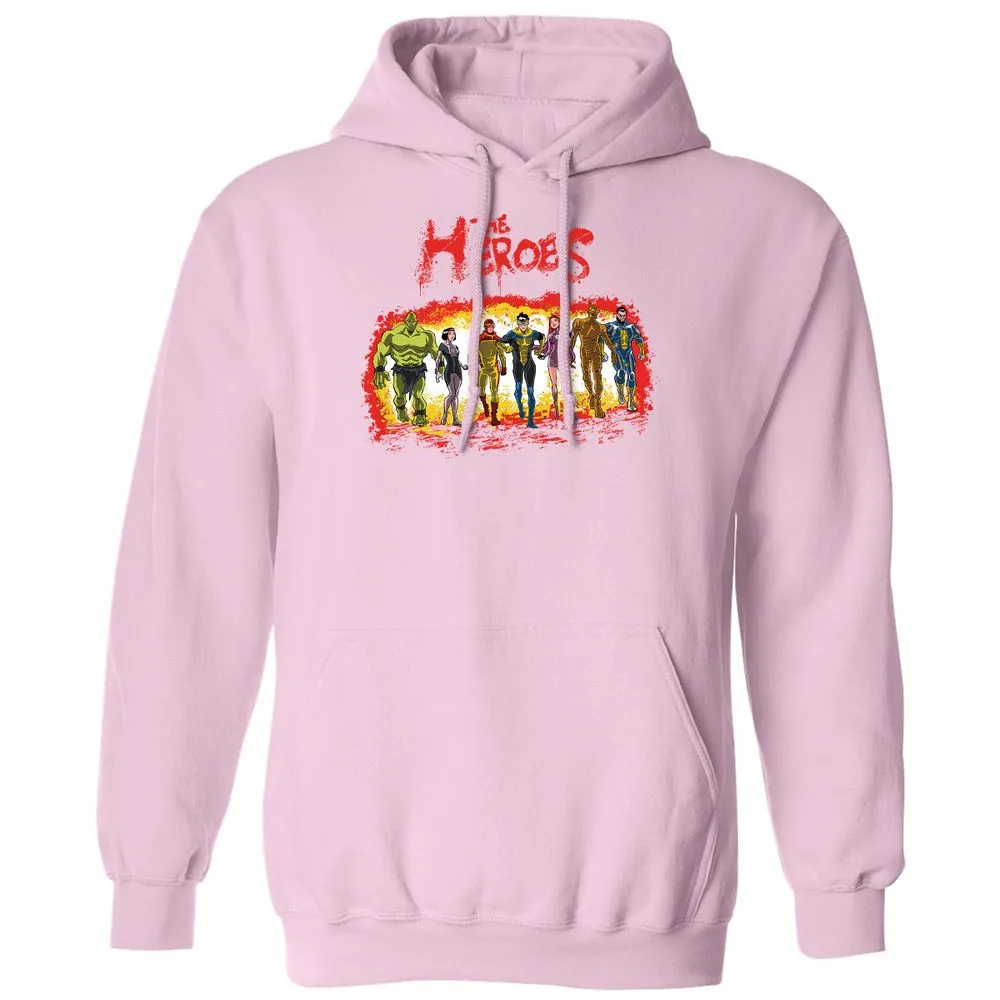 Classic Unisex Hoodie - J7MK5ZLS - Light Pink - 3