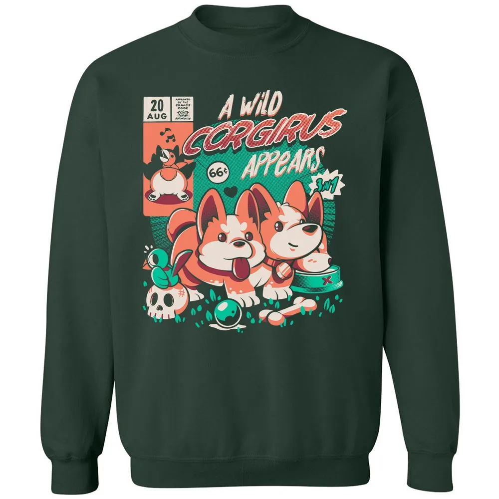 Classic Unisex Sweatshirt - 1JPQ74W9 - Forest Green - 4