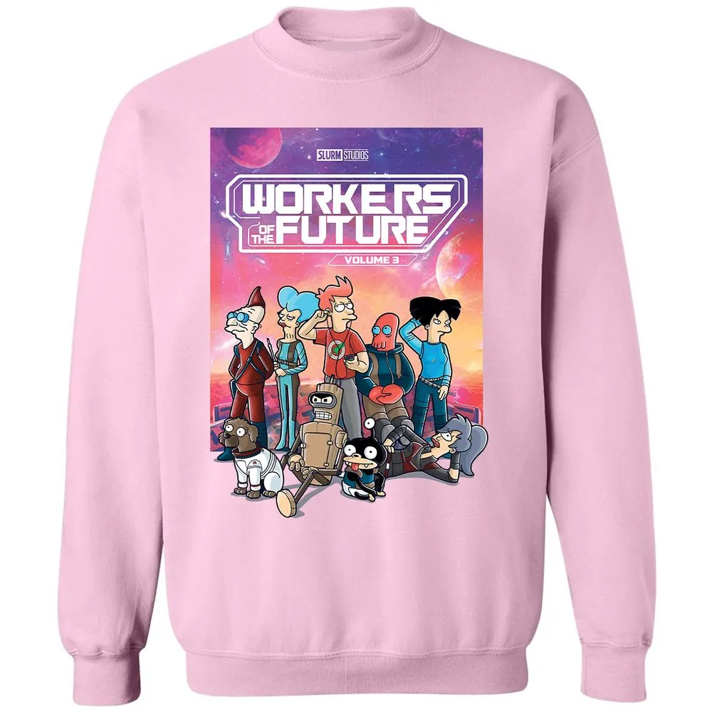 Classic Unisex Sweatshirt - EBXUEAPB - Light Pink - 3
