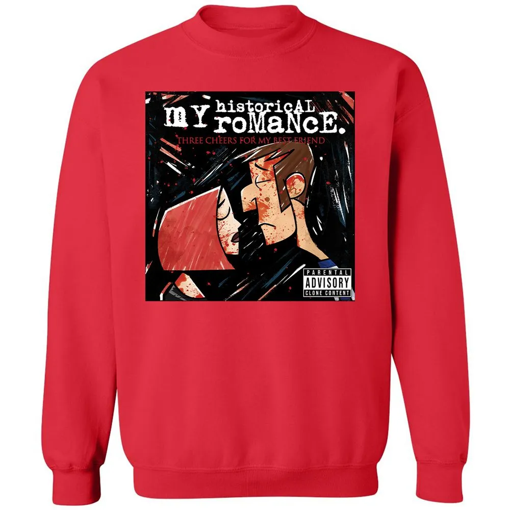 Classic Unisex Sweatshirt - G91RDF2Y - Red - 5