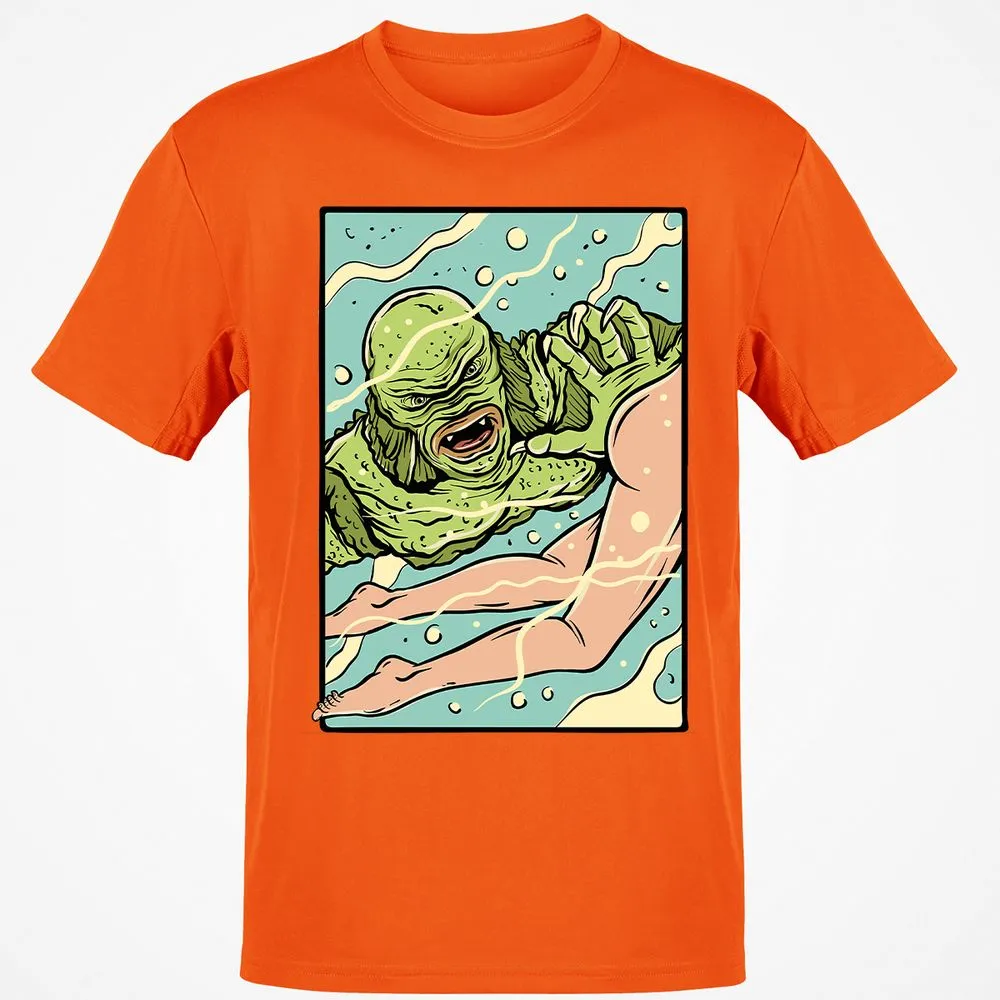 Classic Unisex T-Shirt - NHP13EVB - Orange - 8