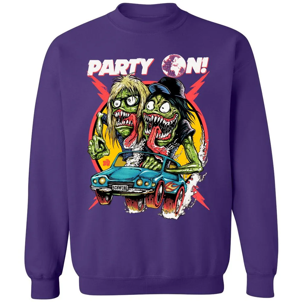 Classic Unisex Sweatshirt - 4LGT4XKZ - Purple - 6