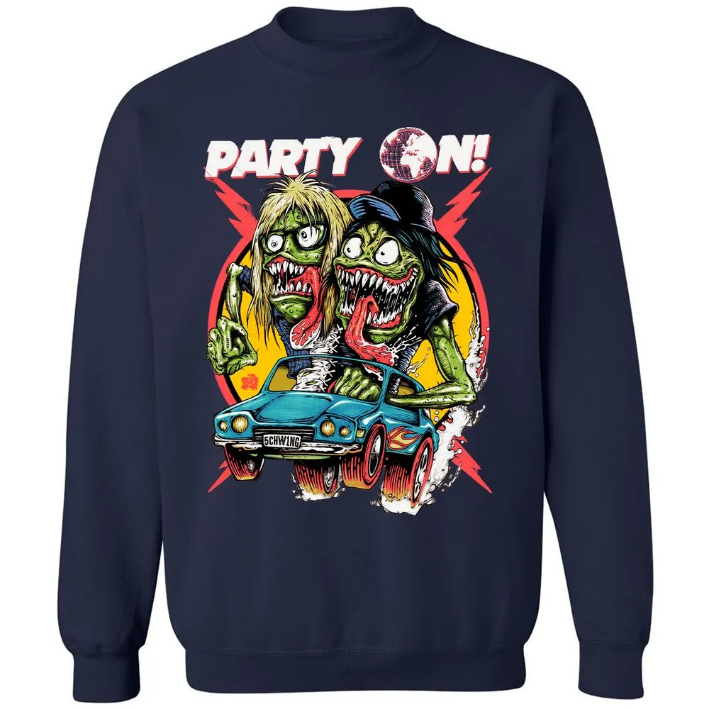 Classic Unisex Sweatshirt - 4LGT4XKZ - Navy - 2