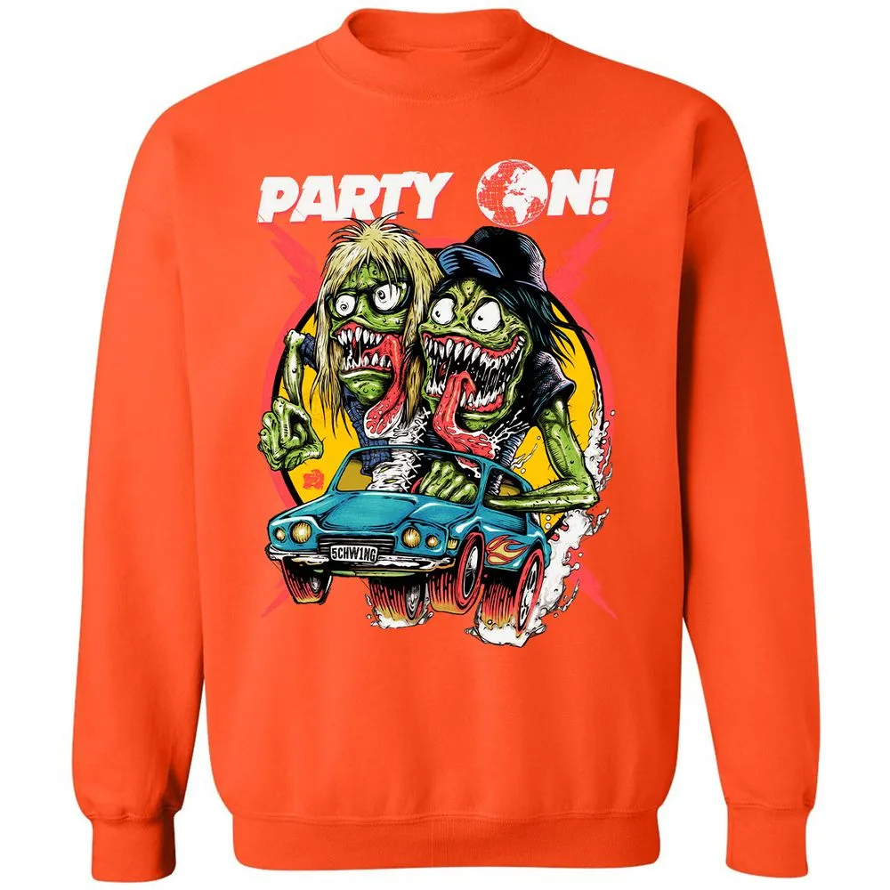Classic Unisex Sweatshirt - 4LGT4XKZ - Orange - 10