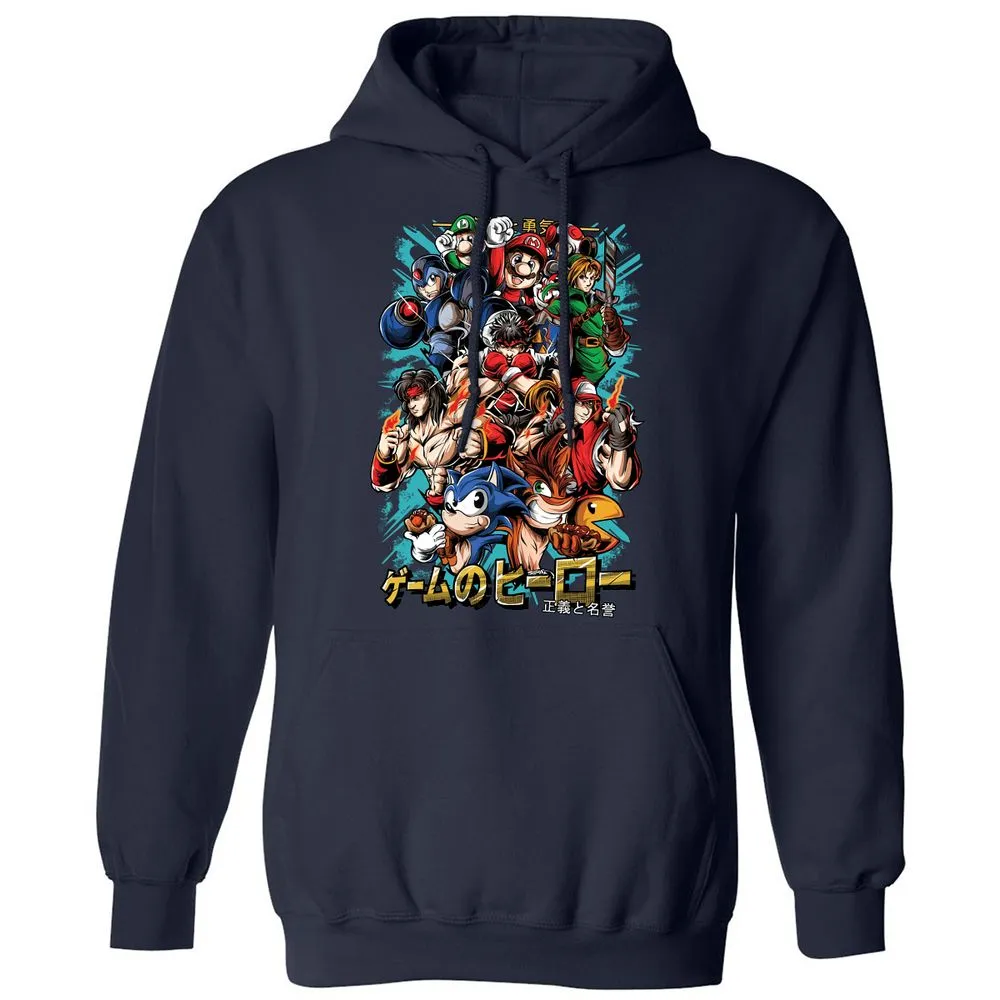 Classic Unisex Hoodie - RGVKNX31 - Navy - 2
