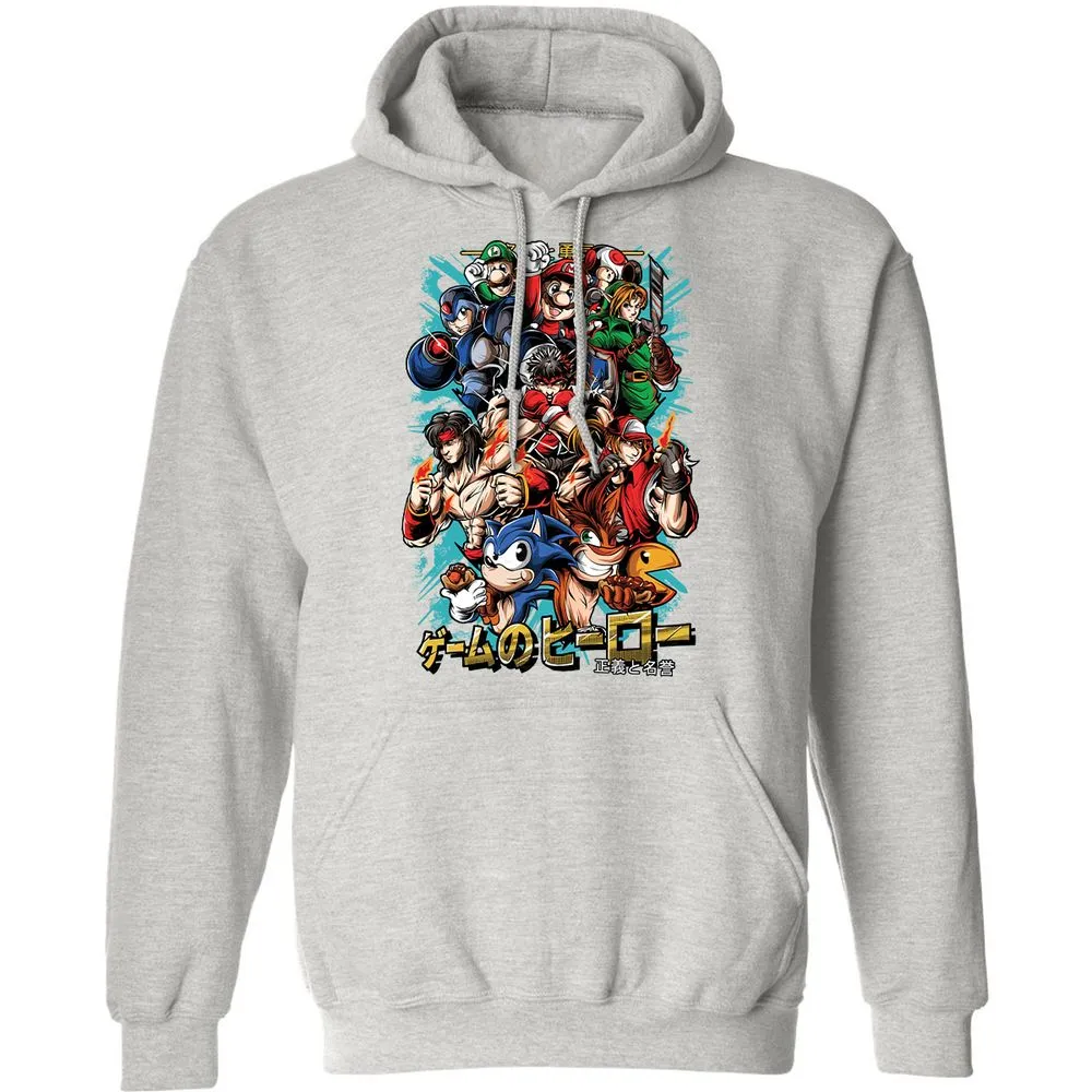 Classic Unisex Hoodie - RGVKNX31 - Ash - 8