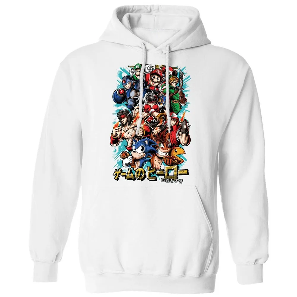 Classic Unisex Hoodie - RGVKNX31 - White - 11