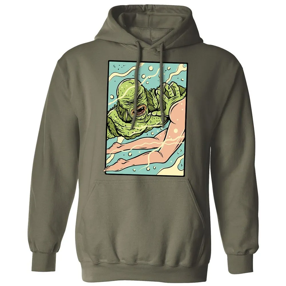 Classic Unisex Hoodie - KP3GWXTN - Military Green - 4