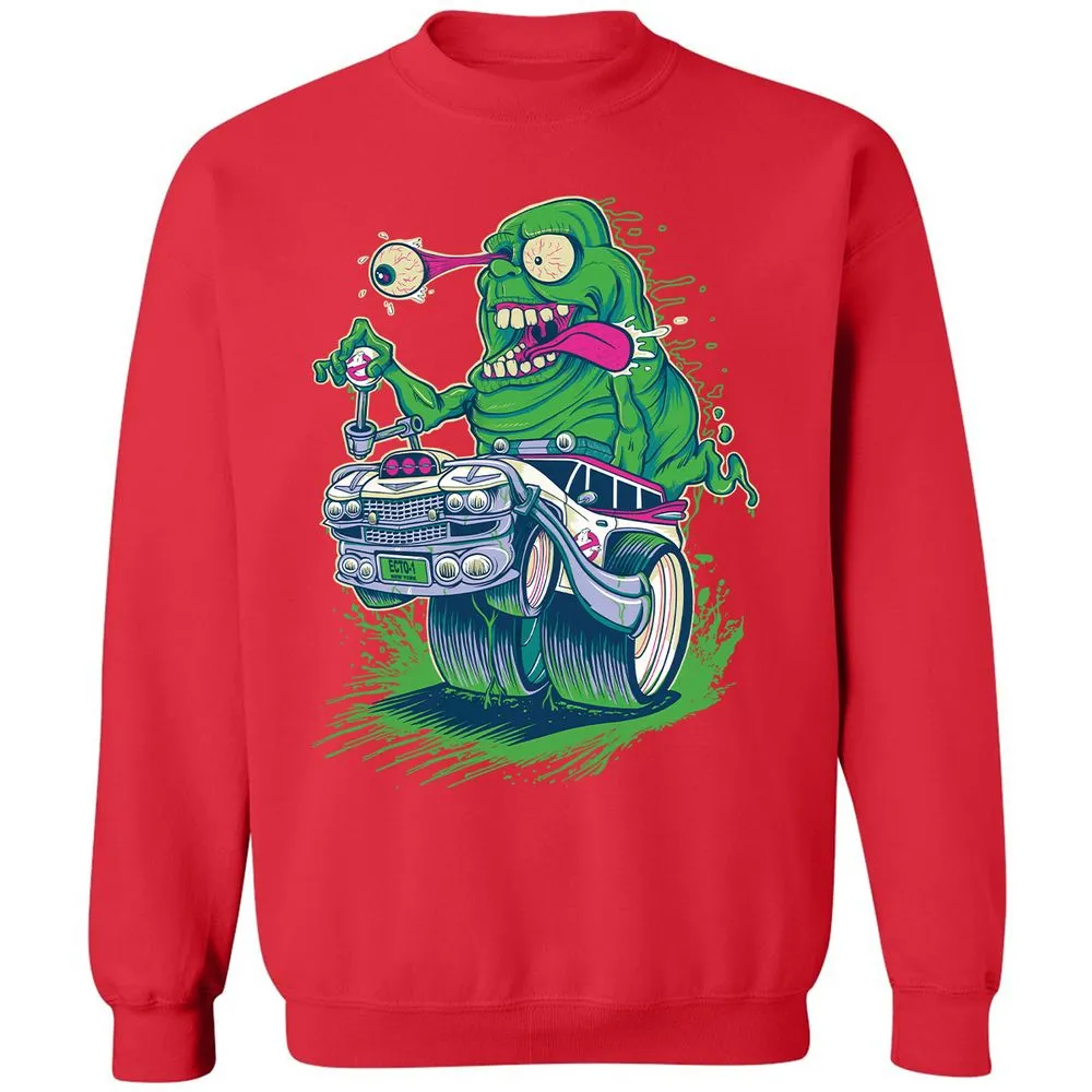 Classic Unisex Sweatshirt - 1W9BYUCW - Red - 5
