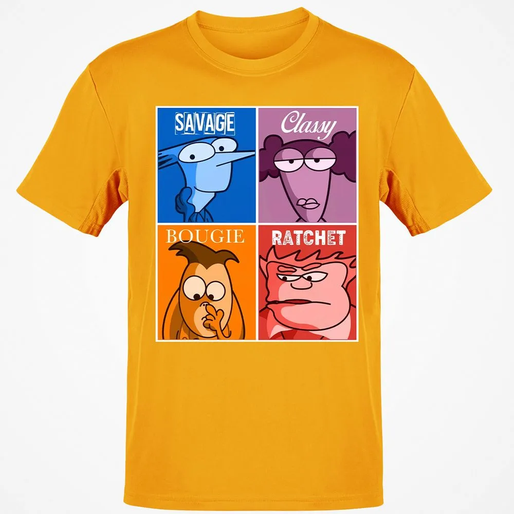 Classic Unisex T-Shirt - 69N15CW7 - Gold - 4