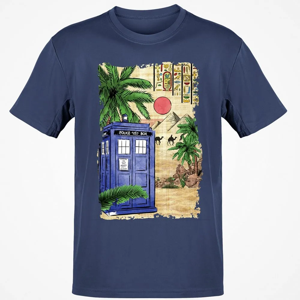 Classic Unisex T-Shirt - TPVNQTCY - Navy - 7