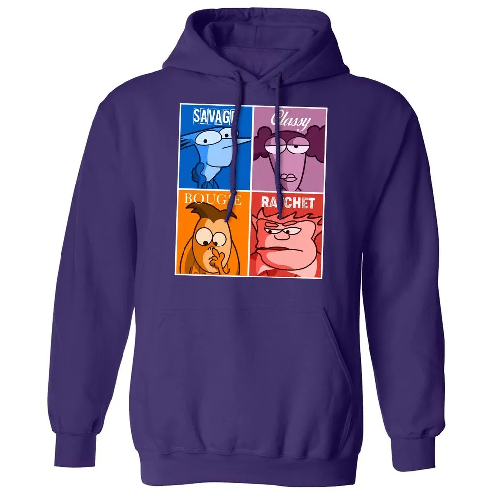 Classic Unisex Hoodie - PPFVRWV5 - Purple - 6