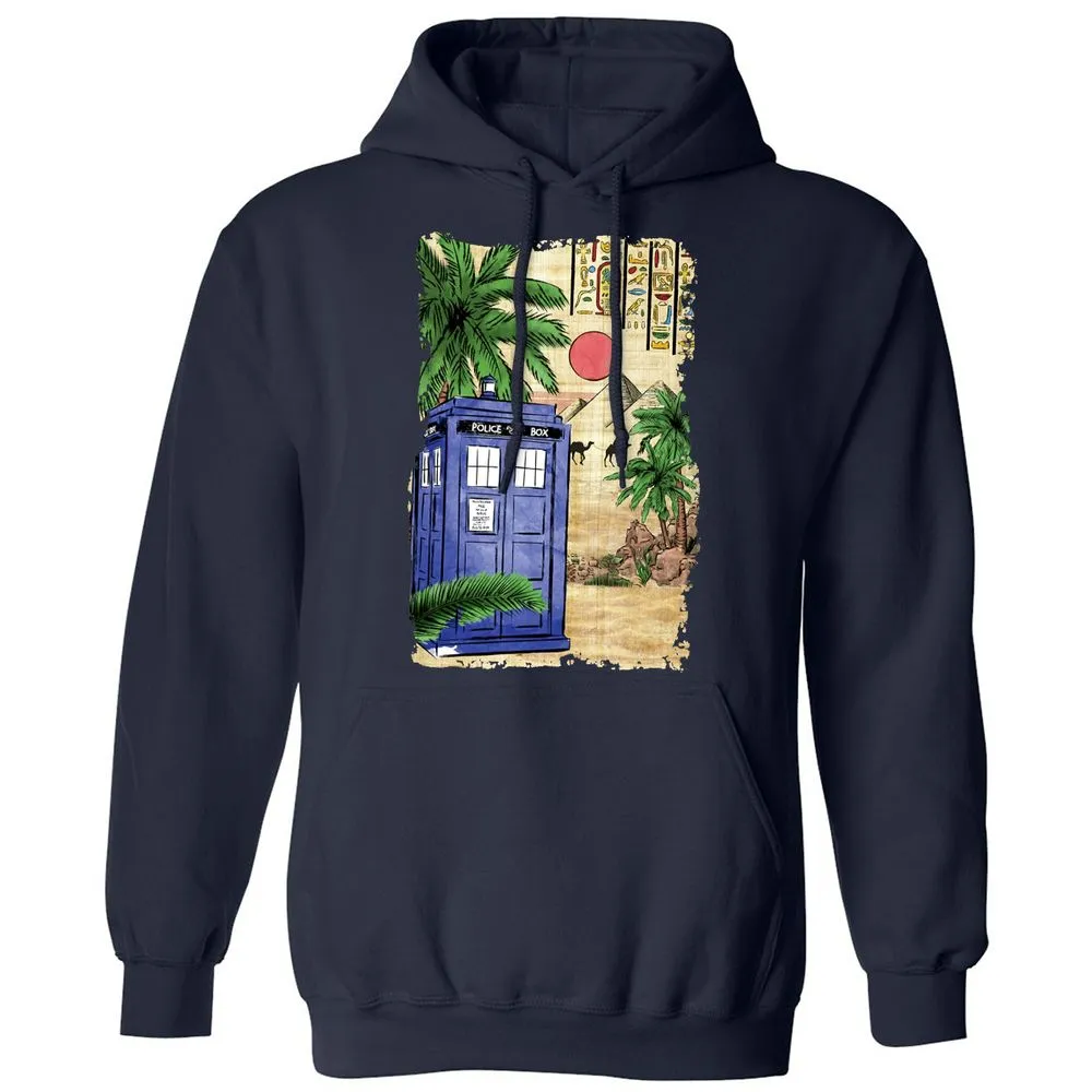 Classic Unisex Hoodie - URYV7WZA - Navy - 2