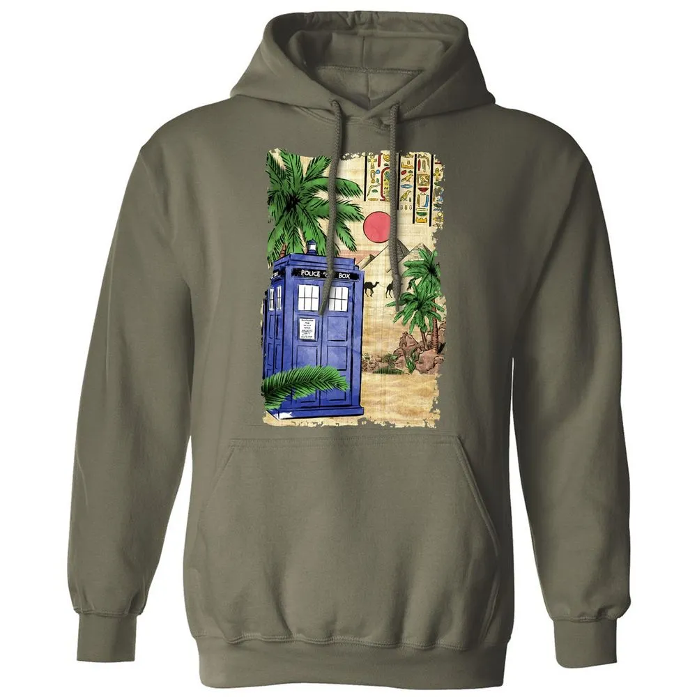 Classic Unisex Hoodie - URYV7WZA - Military Green - 4