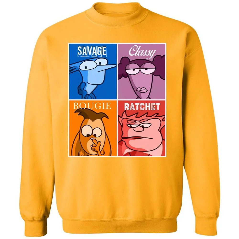 Classic Unisex Sweatshirt - 6NSDXMZ8 - Gold - 11