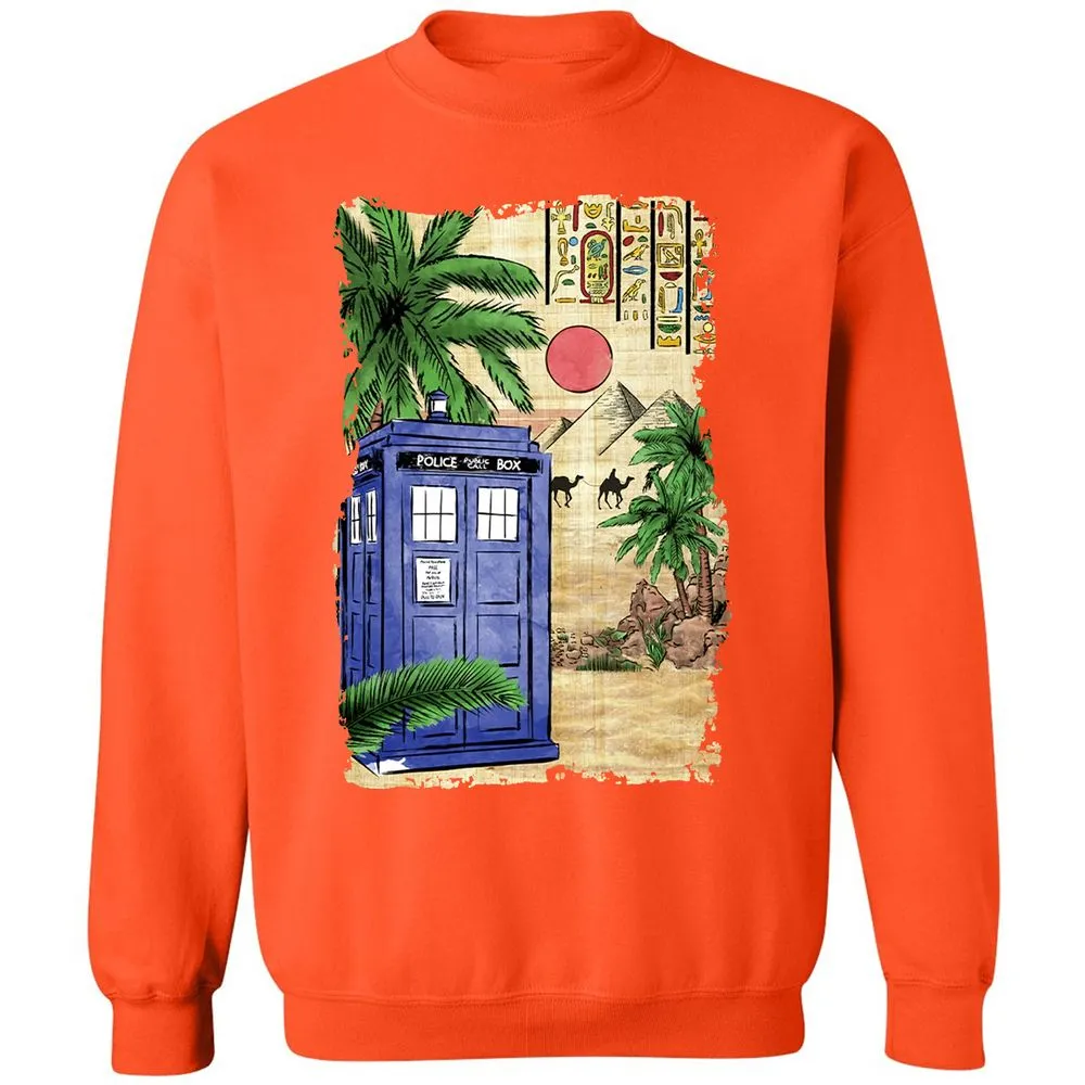 Classic Unisex Sweatshirt - M82QWPKY - Orange - 10