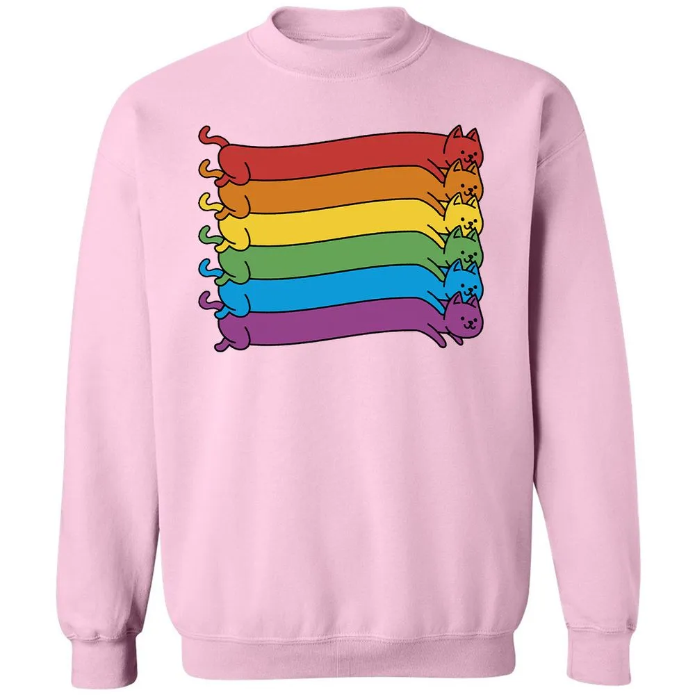 Classic Unisex Sweatshirt - 5HFAX96Q - Light Pink - 3