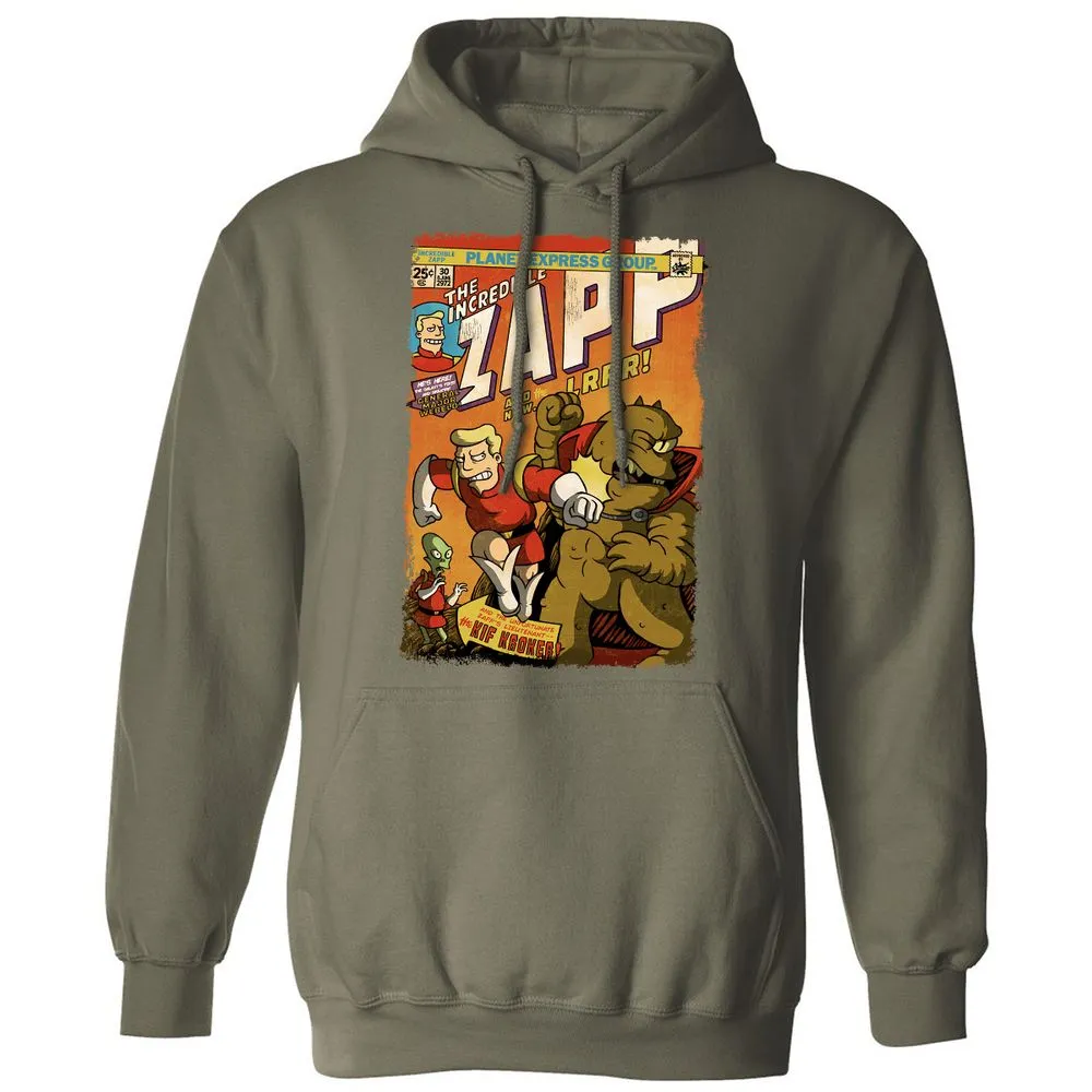 Classic Unisex Hoodie - CBVY7G2V - Military Green - 4