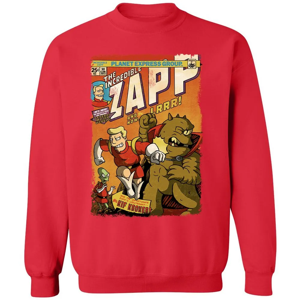 Classic Unisex Sweatshirt - UCPBWC31 - Red - 5