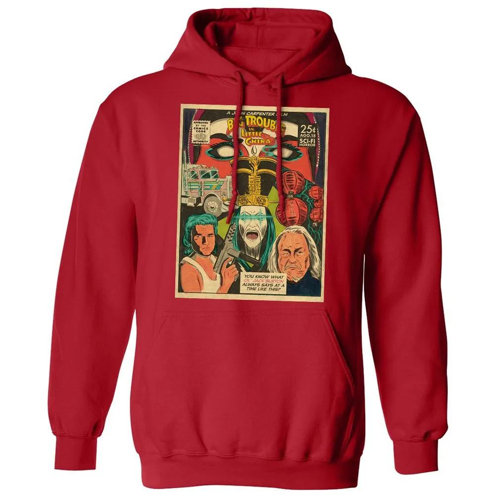 Classic Unisex Hoodie - E44BP3SR - Red - 5