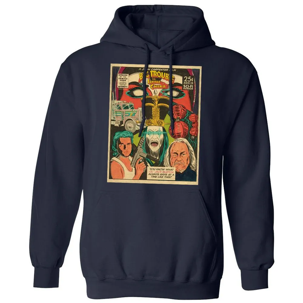 Classic Unisex Hoodie - E44BP3SR - Navy - 2