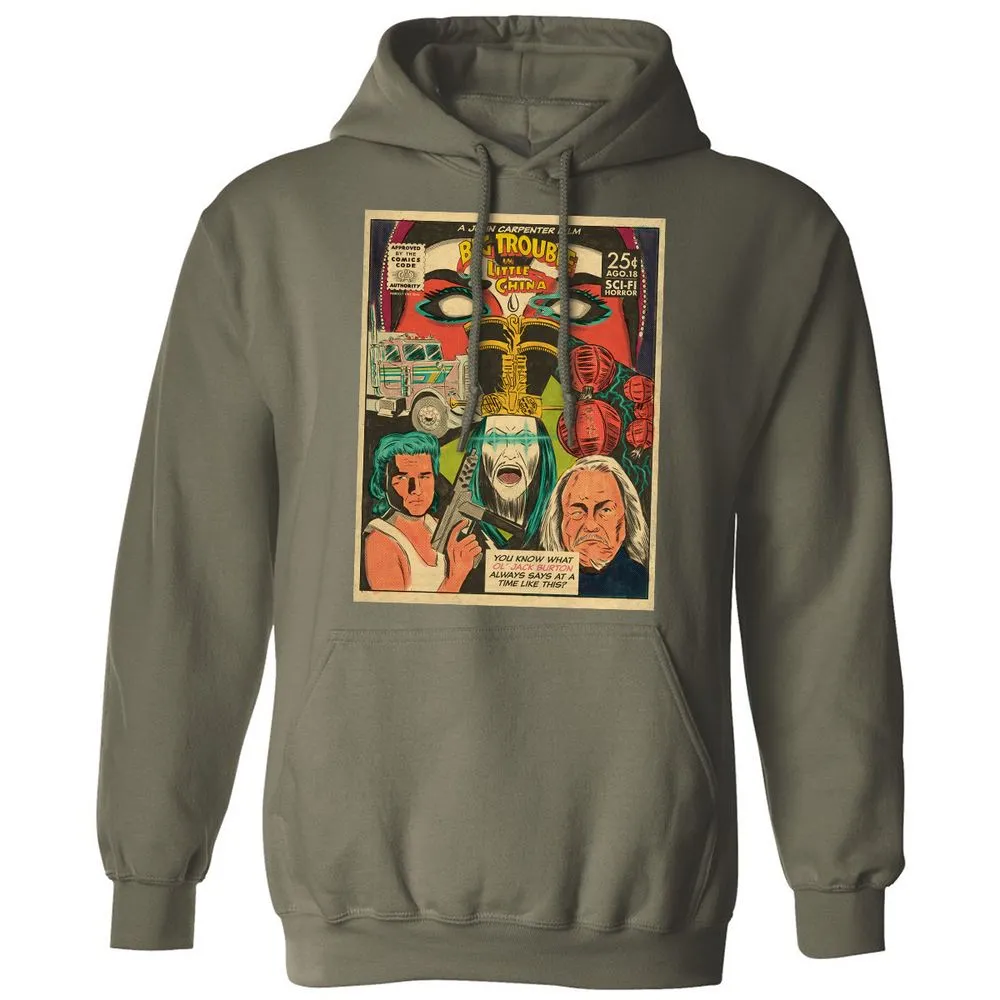 Classic Unisex Hoodie - E44BP3SR - Military Green - 4