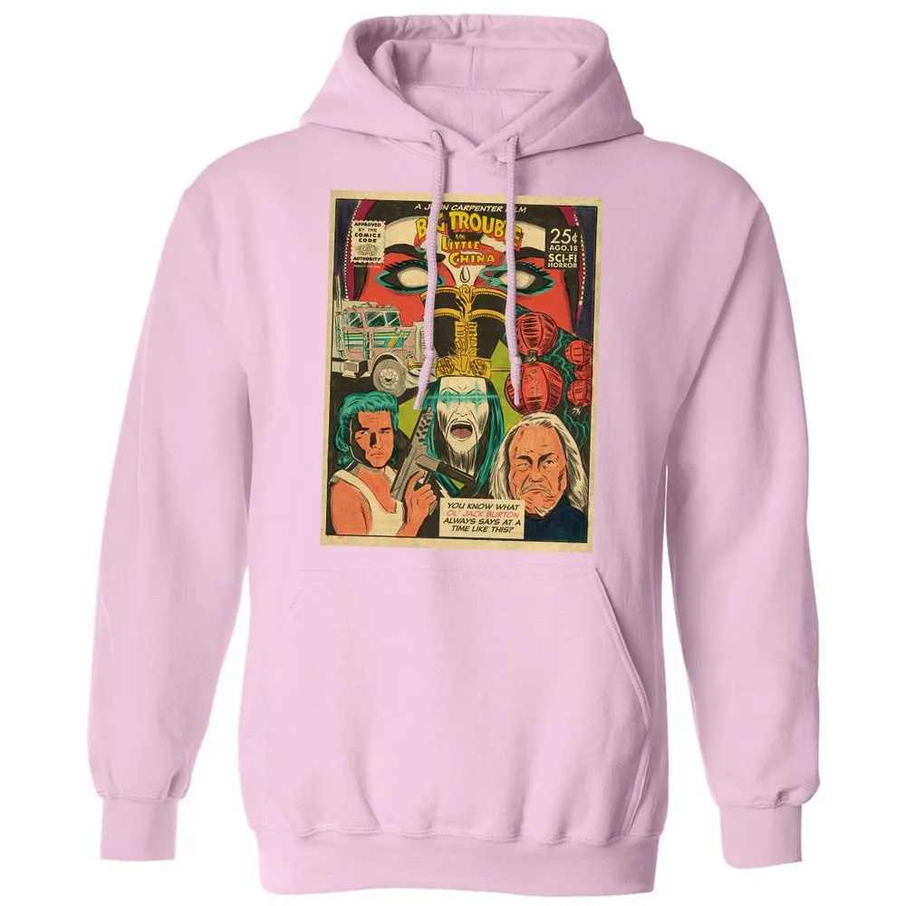 Classic Unisex Hoodie - E44BP3SR - Light Pink - 3