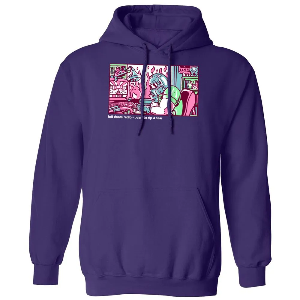 Classic Unisex Hoodie - E7NZ3N2S - Purple - 6