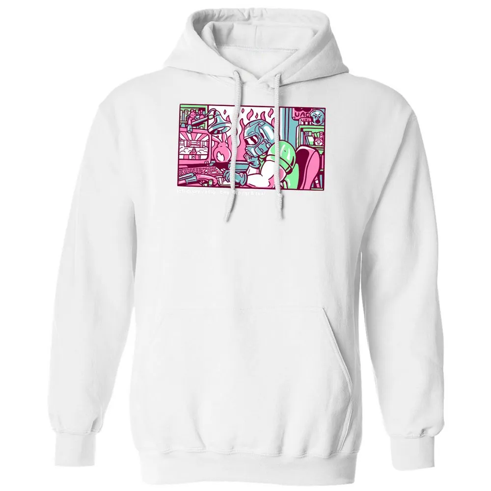 Classic Unisex Hoodie - E7NZ3N2S - White - 11