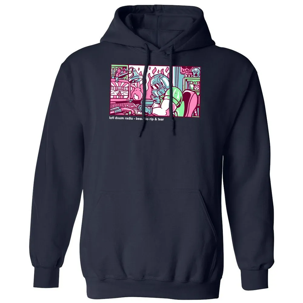 Classic Unisex Hoodie - E7NZ3N2S - Navy - 2