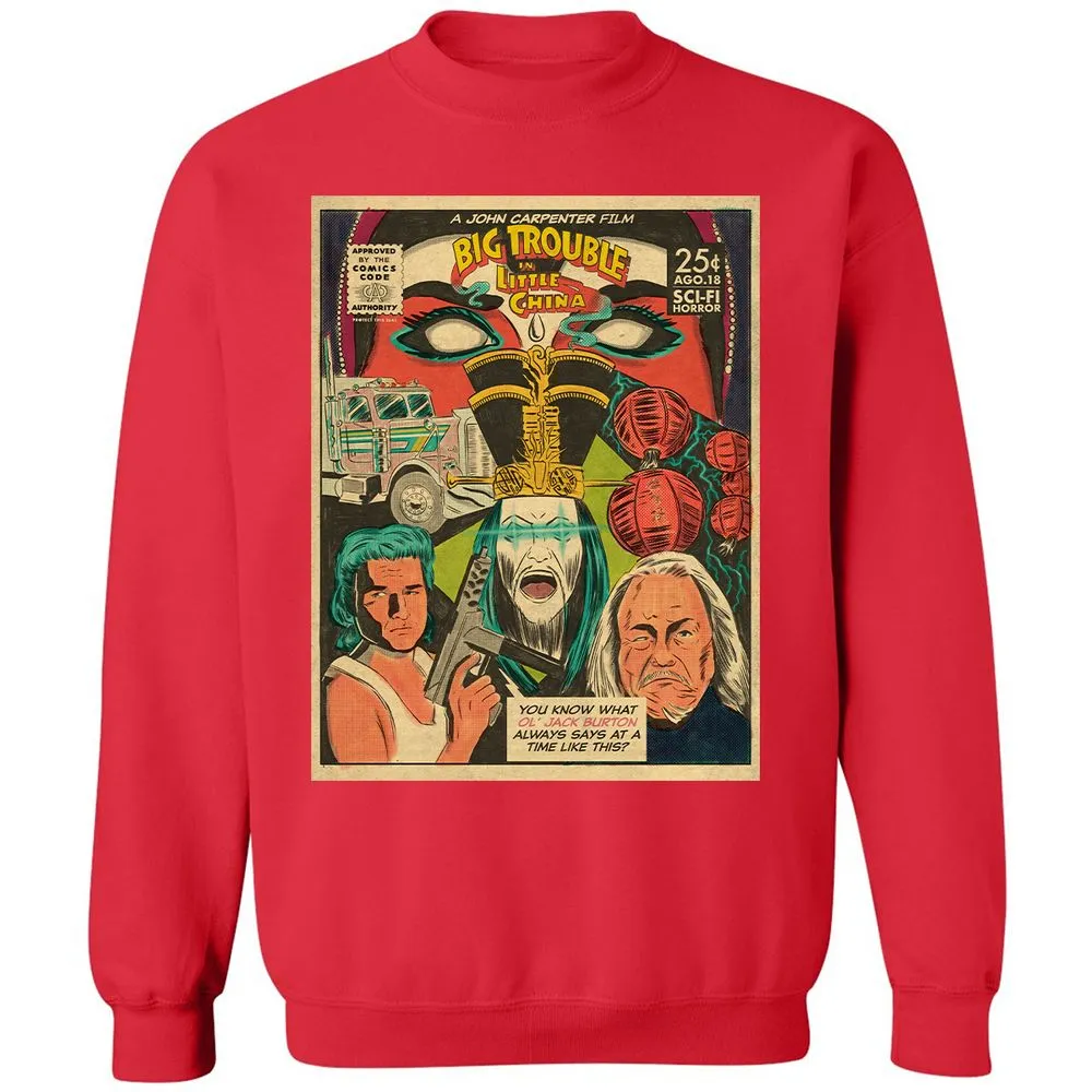 Classic Unisex Sweatshirt - H5BP6EF5 - Red - 5