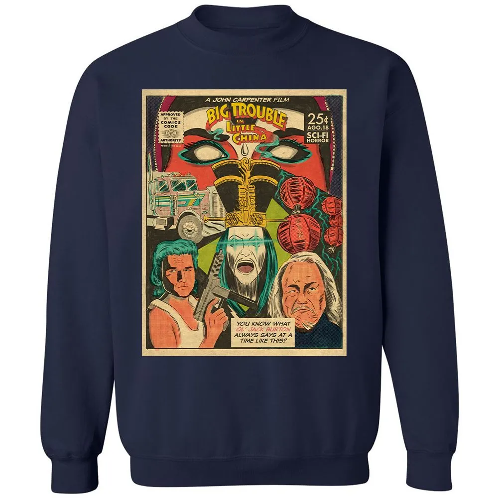 Classic Unisex Sweatshirt - H5BP6EF5 - Navy - 2