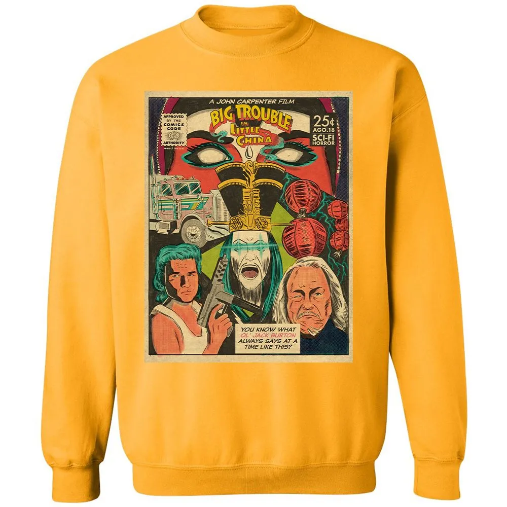 Classic Unisex Sweatshirt - H5BP6EF5 - Gold - 11